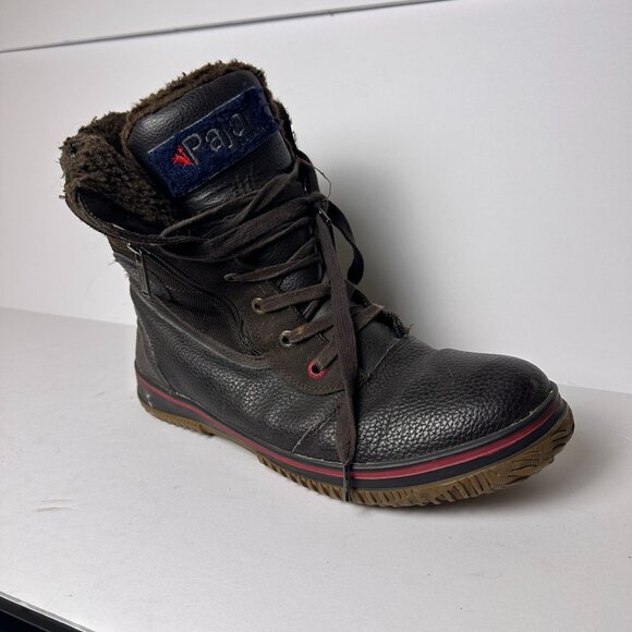 Pajar Canada Trooper Waterproof Winter Boots Brown Leather Shoes Men Sz 12 - Picture 11 of 11